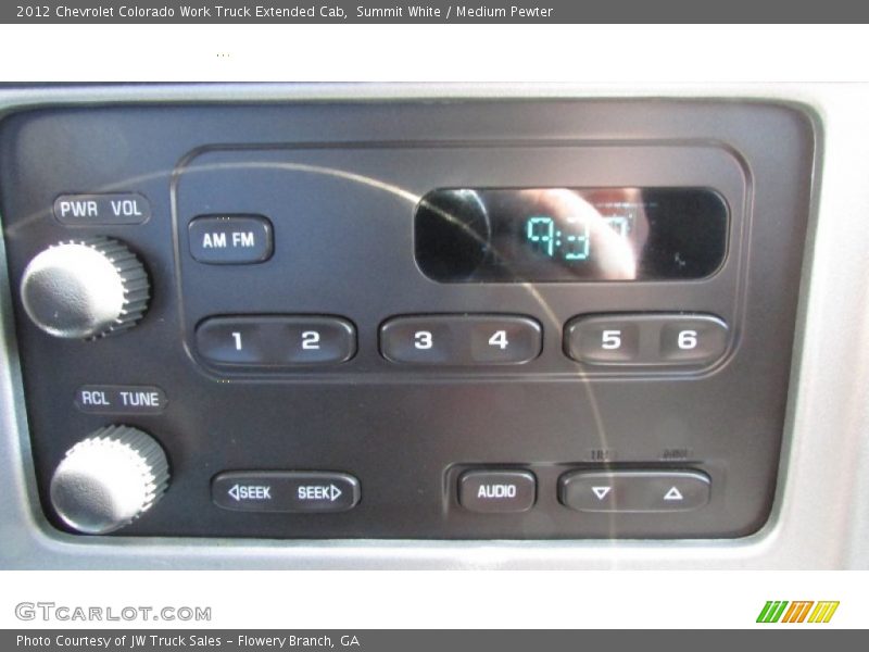 Summit White / Medium Pewter 2012 Chevrolet Colorado Work Truck Extended Cab