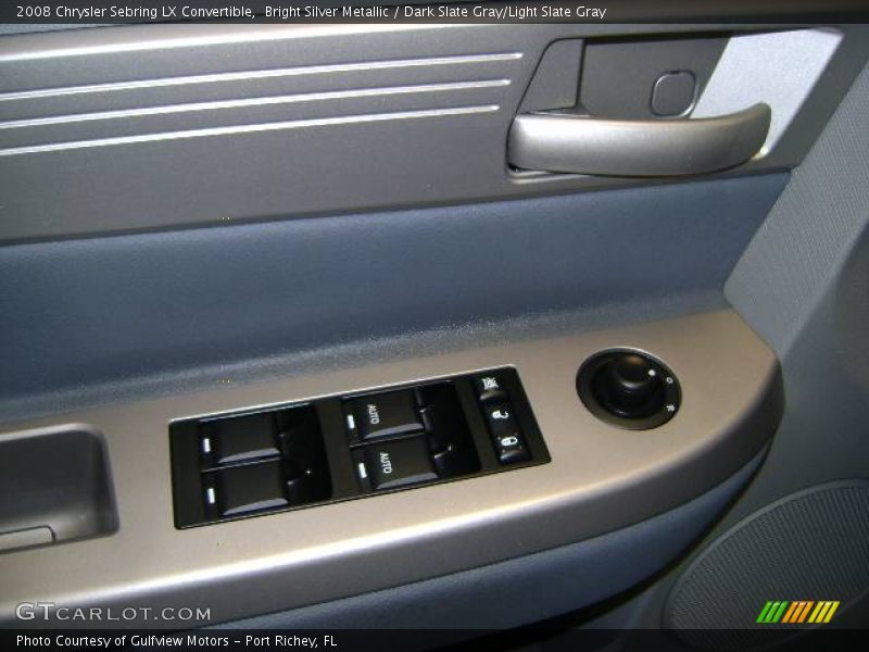 Bright Silver Metallic / Dark Slate Gray/Light Slate Gray 2008 Chrysler Sebring LX Convertible