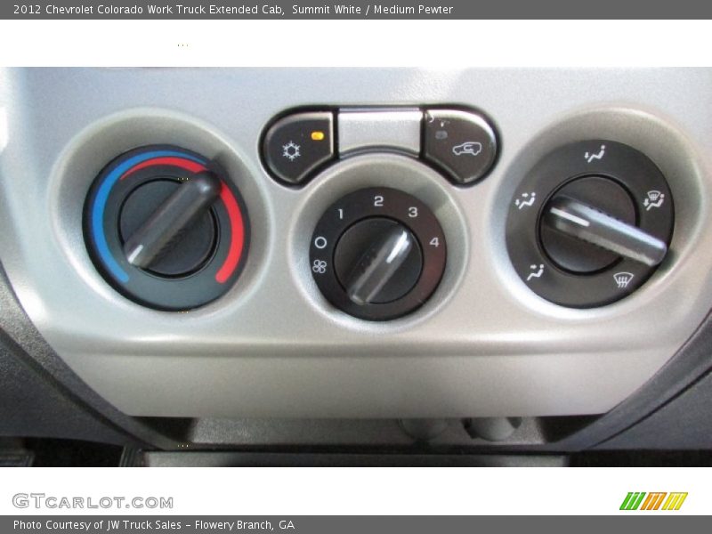 Summit White / Medium Pewter 2012 Chevrolet Colorado Work Truck Extended Cab