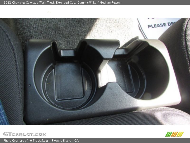 Summit White / Medium Pewter 2012 Chevrolet Colorado Work Truck Extended Cab