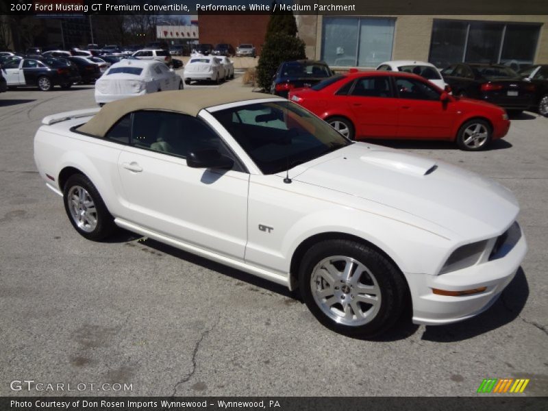 Front 3/4 View of 2007 Mustang GT Premium Convertible