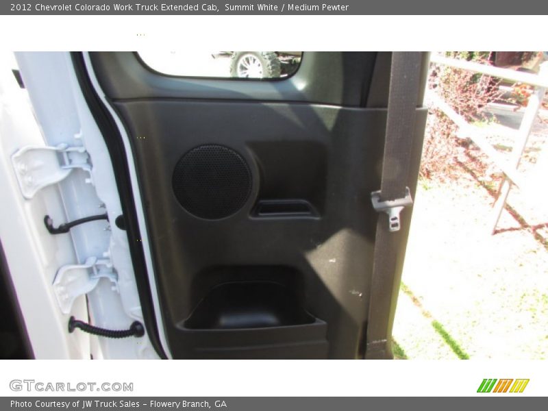 Summit White / Medium Pewter 2012 Chevrolet Colorado Work Truck Extended Cab