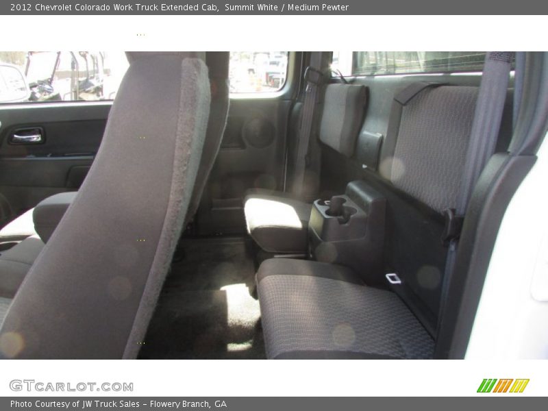 Summit White / Medium Pewter 2012 Chevrolet Colorado Work Truck Extended Cab