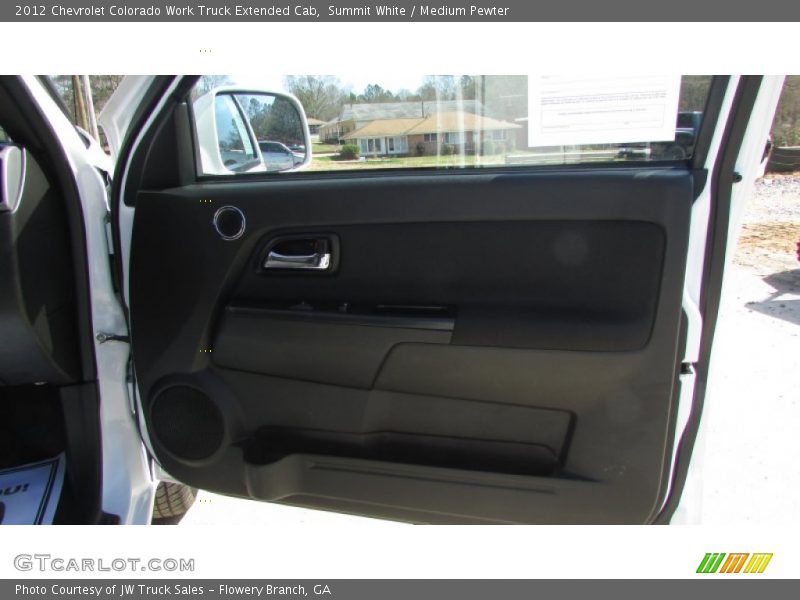 Summit White / Medium Pewter 2012 Chevrolet Colorado Work Truck Extended Cab
