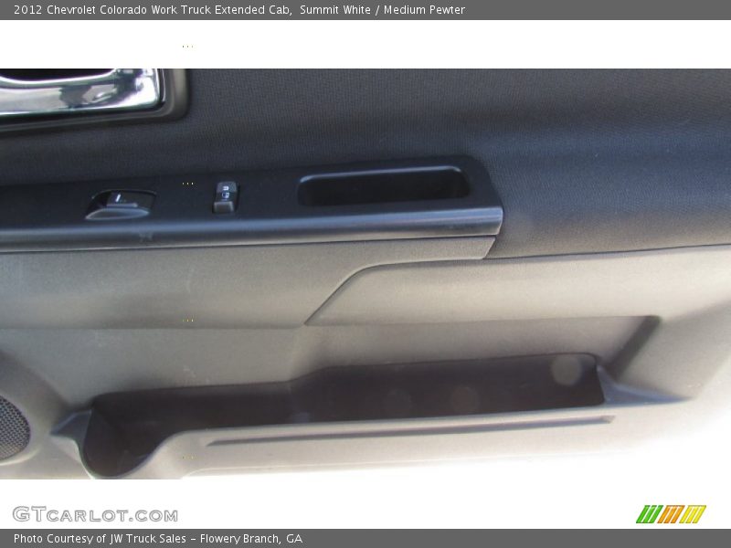 Summit White / Medium Pewter 2012 Chevrolet Colorado Work Truck Extended Cab