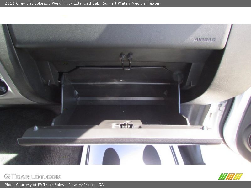 Summit White / Medium Pewter 2012 Chevrolet Colorado Work Truck Extended Cab