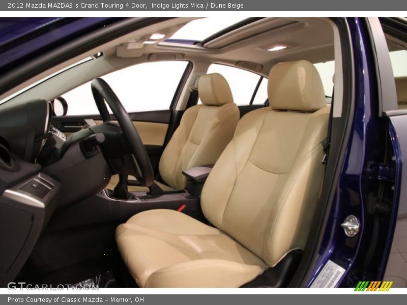 Front Seat of 2012 MAZDA3 s Grand Touring 4 Door