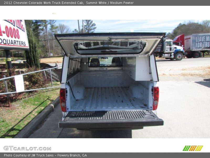Summit White / Medium Pewter 2012 Chevrolet Colorado Work Truck Extended Cab