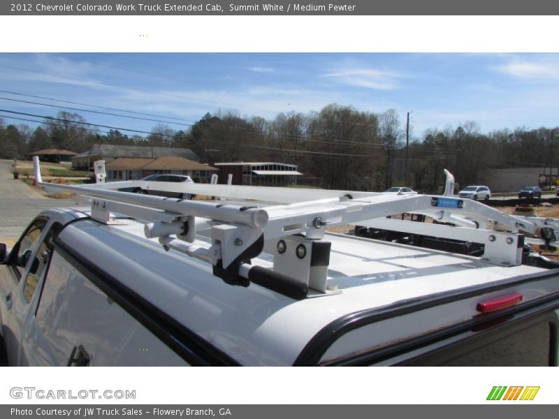 Summit White / Medium Pewter 2012 Chevrolet Colorado Work Truck Extended Cab