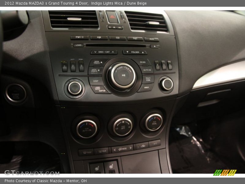 Indigo Lights Mica / Dune Beige 2012 Mazda MAZDA3 s Grand Touring 4 Door