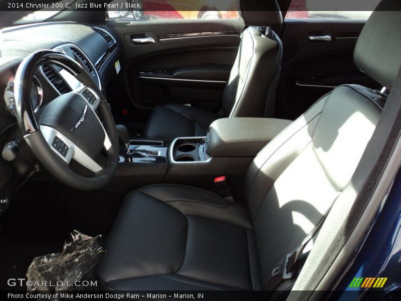 Jazz Blue Pearl / Black 2014 Chrysler 300 C