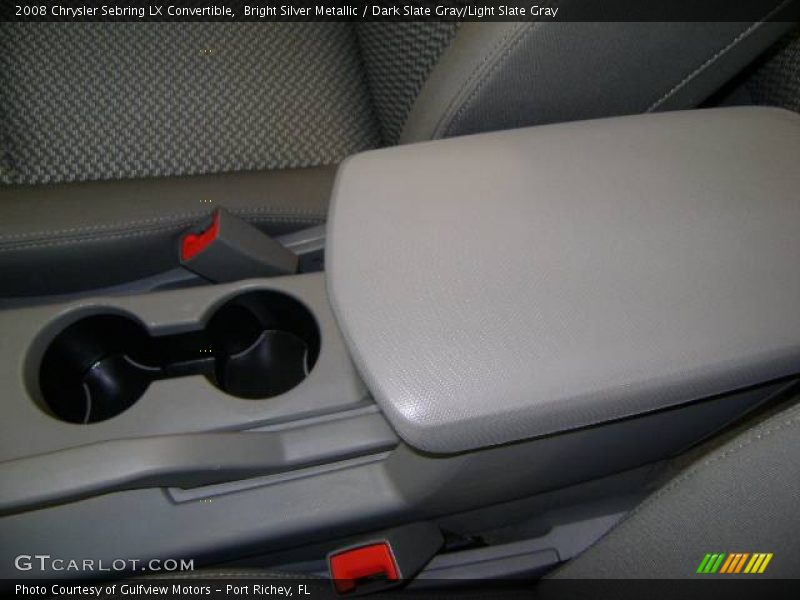 Bright Silver Metallic / Dark Slate Gray/Light Slate Gray 2008 Chrysler Sebring LX Convertible