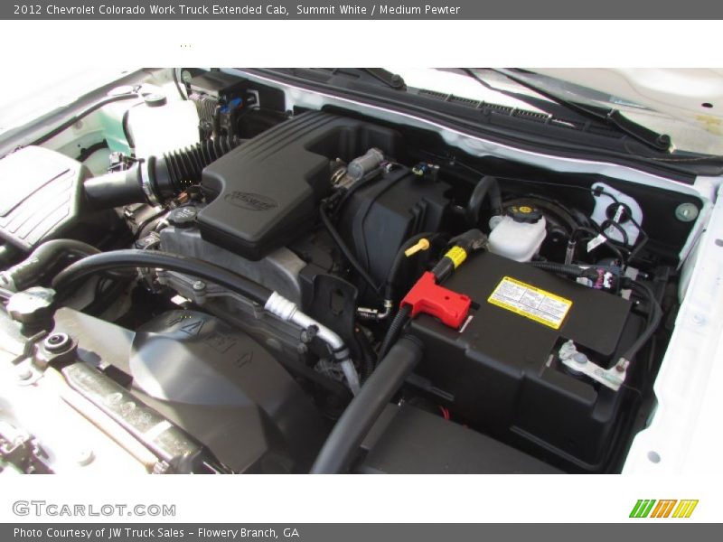 Summit White / Medium Pewter 2012 Chevrolet Colorado Work Truck Extended Cab