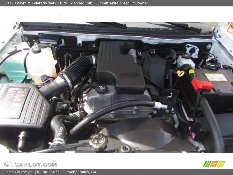 Summit White / Medium Pewter 2012 Chevrolet Colorado Work Truck Extended Cab