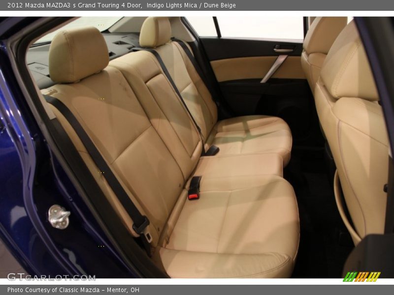 Indigo Lights Mica / Dune Beige 2012 Mazda MAZDA3 s Grand Touring 4 Door