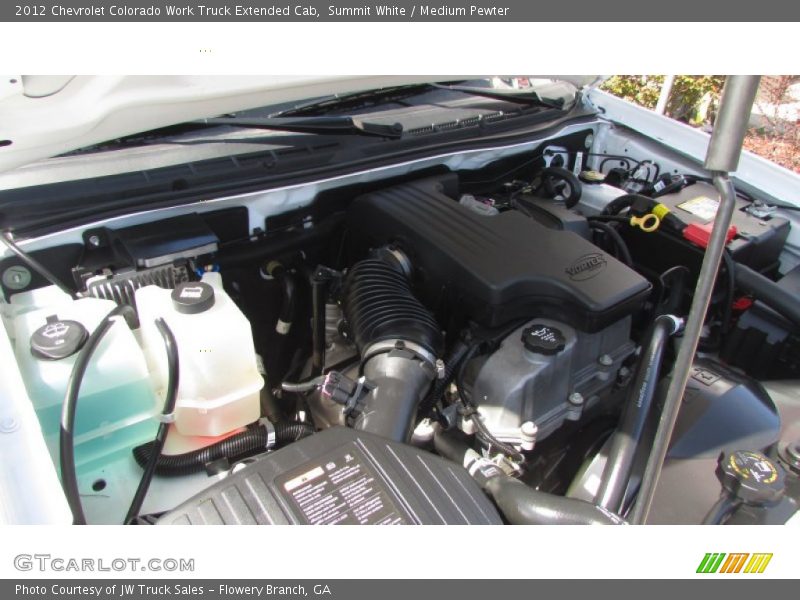 Summit White / Medium Pewter 2012 Chevrolet Colorado Work Truck Extended Cab