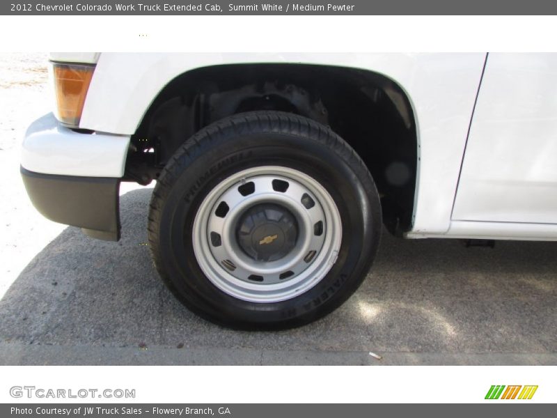 Summit White / Medium Pewter 2012 Chevrolet Colorado Work Truck Extended Cab