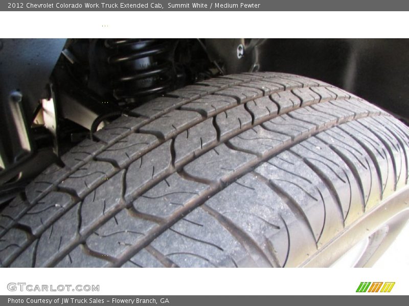 Summit White / Medium Pewter 2012 Chevrolet Colorado Work Truck Extended Cab