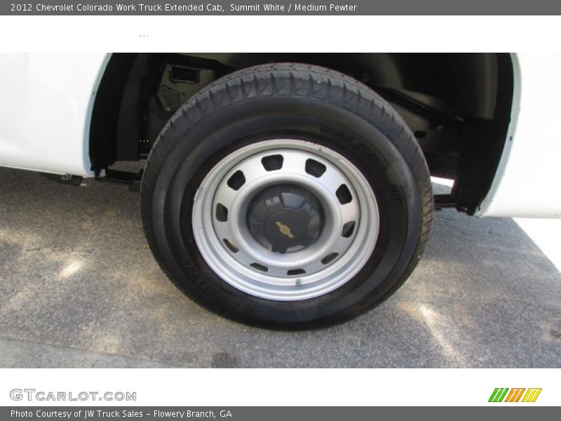 Summit White / Medium Pewter 2012 Chevrolet Colorado Work Truck Extended Cab