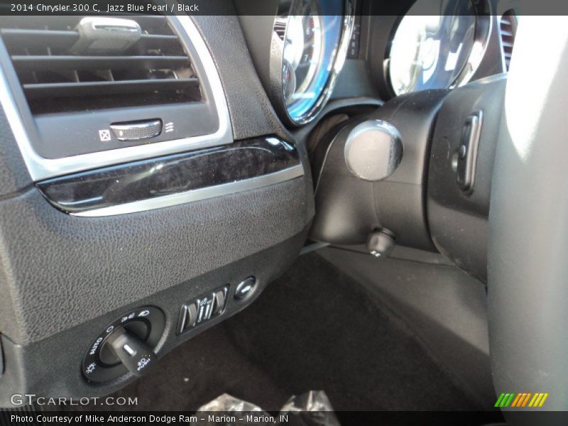 Jazz Blue Pearl / Black 2014 Chrysler 300 C