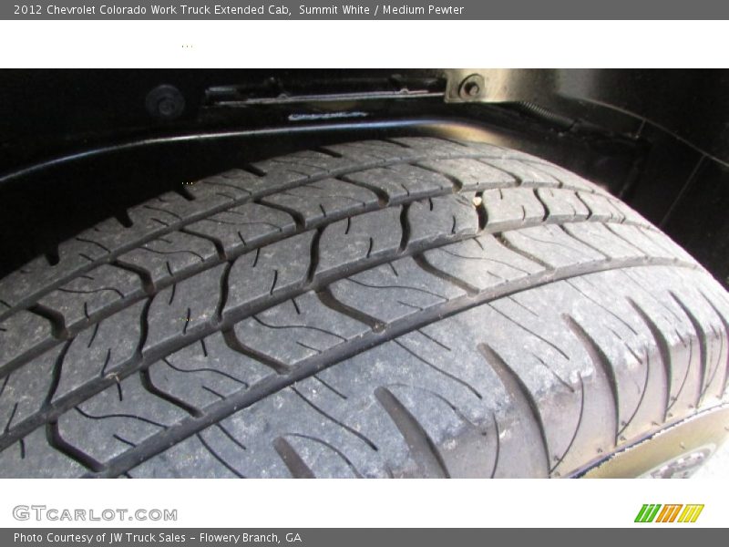 Summit White / Medium Pewter 2012 Chevrolet Colorado Work Truck Extended Cab