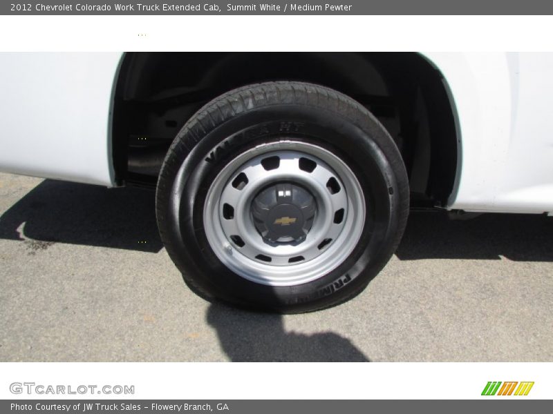 Summit White / Medium Pewter 2012 Chevrolet Colorado Work Truck Extended Cab