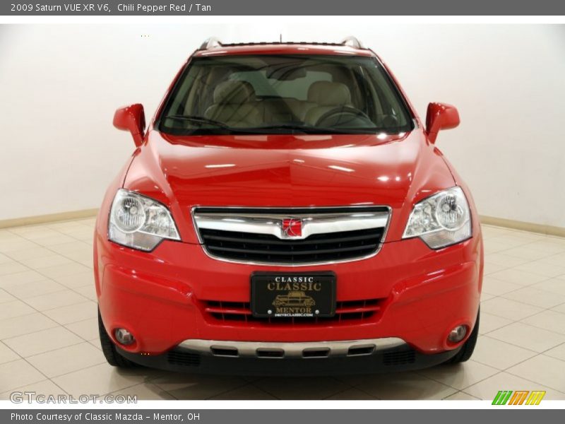 Chili Pepper Red / Tan 2009 Saturn VUE XR V6