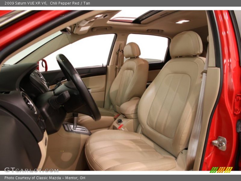 Chili Pepper Red / Tan 2009 Saturn VUE XR V6