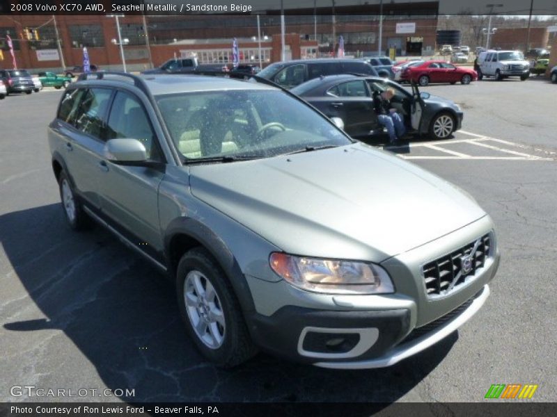 Seashell Metallic / Sandstone Beige 2008 Volvo XC70 AWD