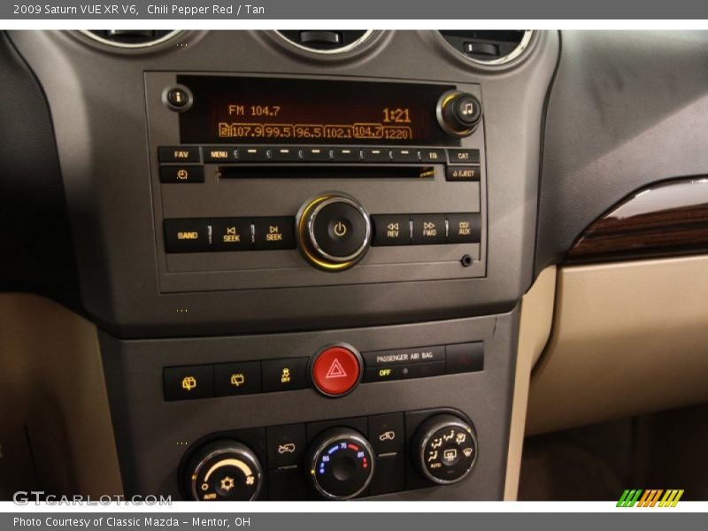 Chili Pepper Red / Tan 2009 Saturn VUE XR V6