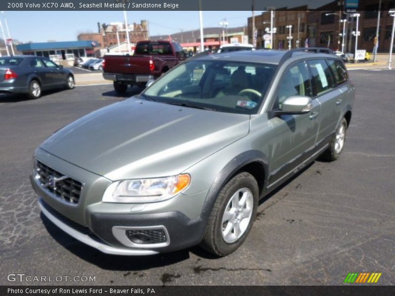 Seashell Metallic / Sandstone Beige 2008 Volvo XC70 AWD
