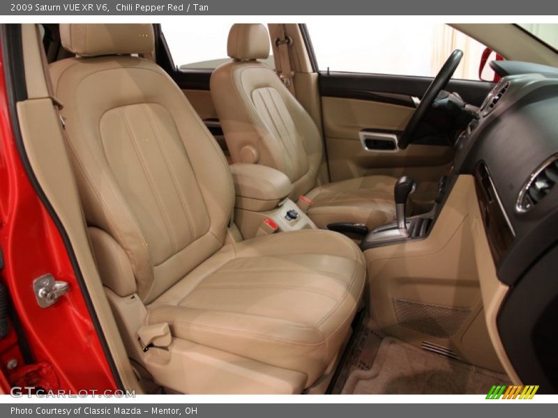 Chili Pepper Red / Tan 2009 Saturn VUE XR V6