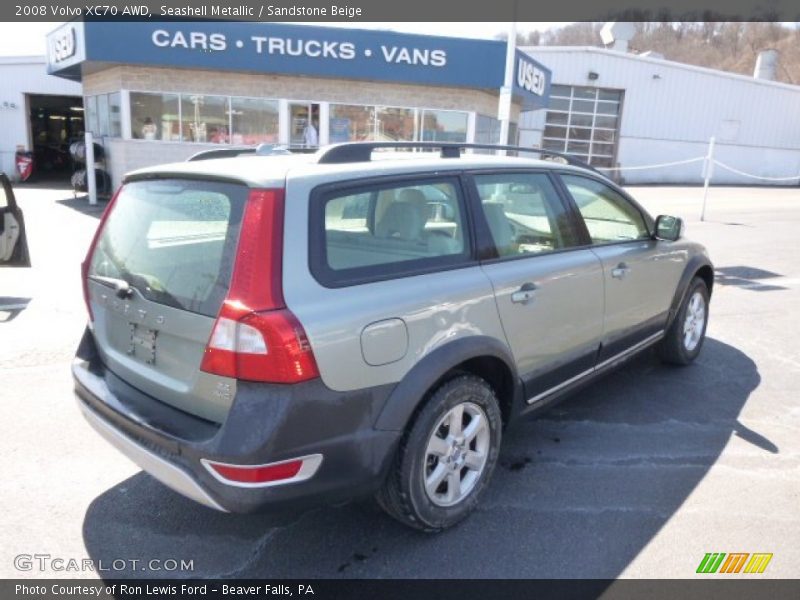 Seashell Metallic / Sandstone Beige 2008 Volvo XC70 AWD