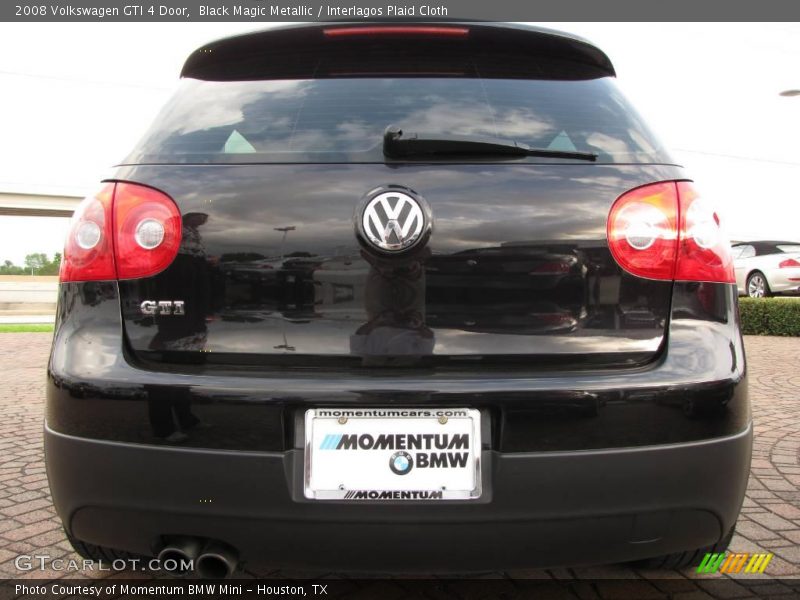 Black Magic Metallic / Interlagos Plaid Cloth 2008 Volkswagen GTI 4 Door