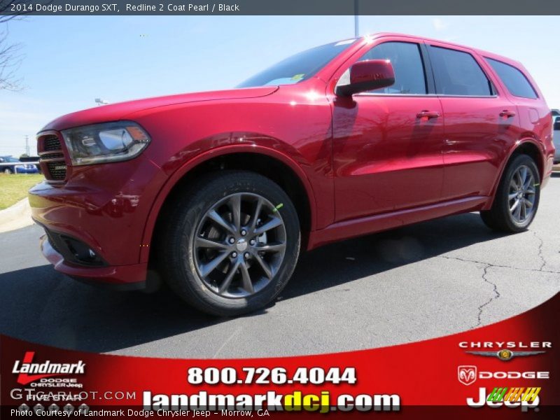 Redline 2 Coat Pearl / Black 2014 Dodge Durango SXT