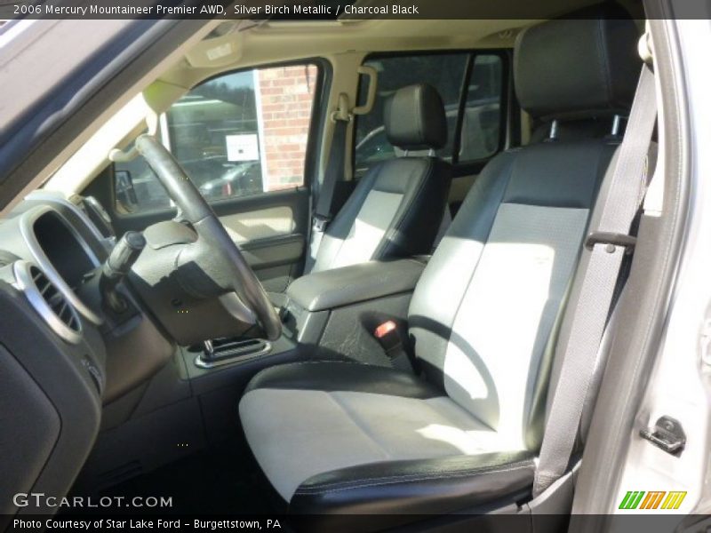 Silver Birch Metallic / Charcoal Black 2006 Mercury Mountaineer Premier AWD