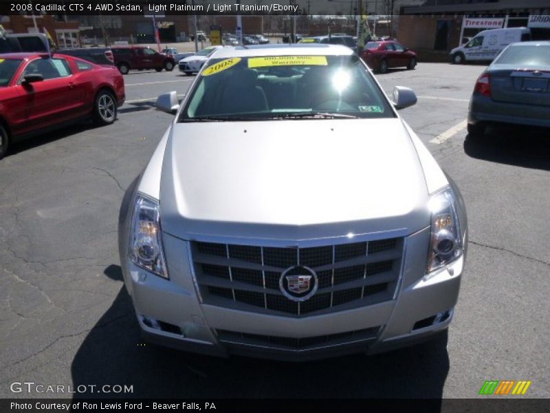 Light Platinum / Light Titanium/Ebony 2008 Cadillac CTS 4 AWD Sedan