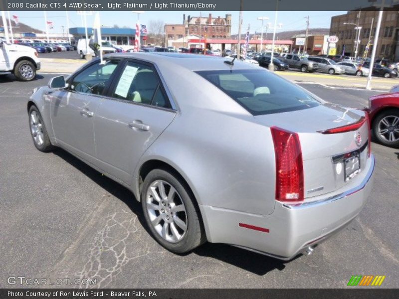 Light Platinum / Light Titanium/Ebony 2008 Cadillac CTS 4 AWD Sedan