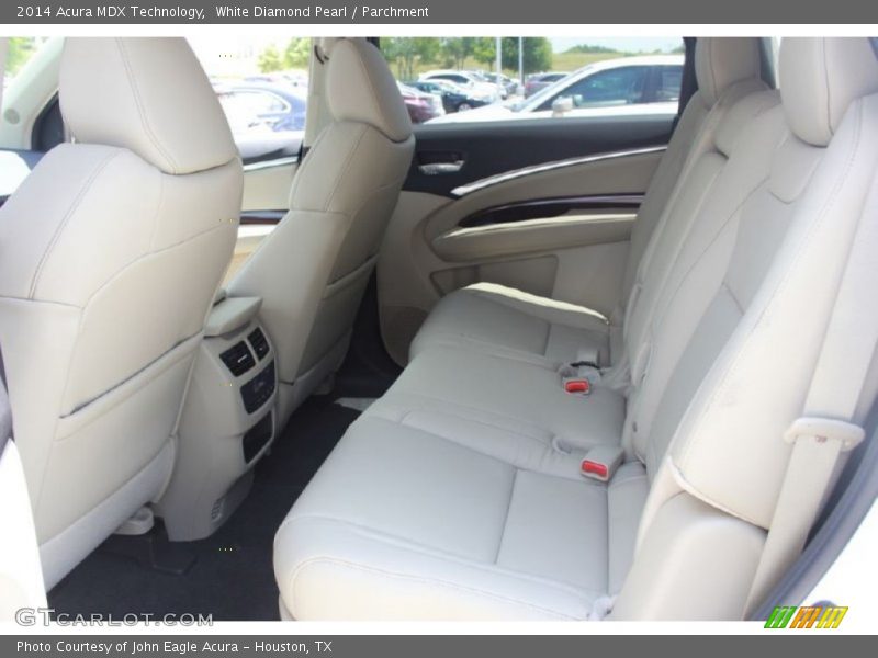 White Diamond Pearl / Parchment 2014 Acura MDX Technology