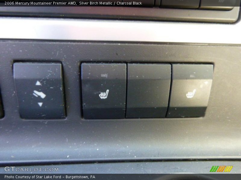 Silver Birch Metallic / Charcoal Black 2006 Mercury Mountaineer Premier AWD