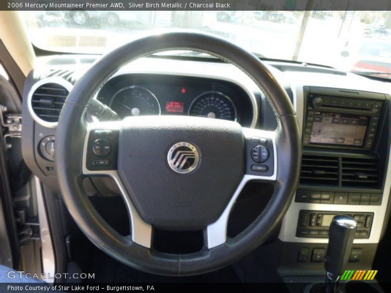 Silver Birch Metallic / Charcoal Black 2006 Mercury Mountaineer Premier AWD