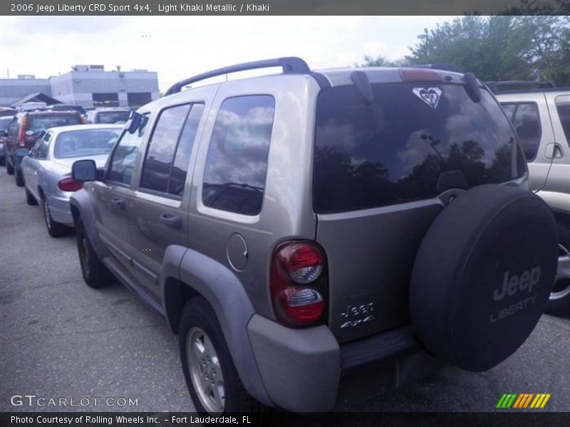 Light Khaki Metallic / Khaki 2006 Jeep Liberty CRD Sport 4x4