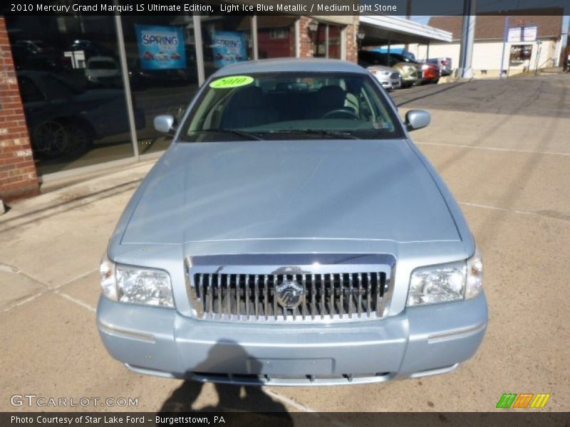 Light Ice Blue Metallic / Medium Light Stone 2010 Mercury Grand Marquis LS Ultimate Edition