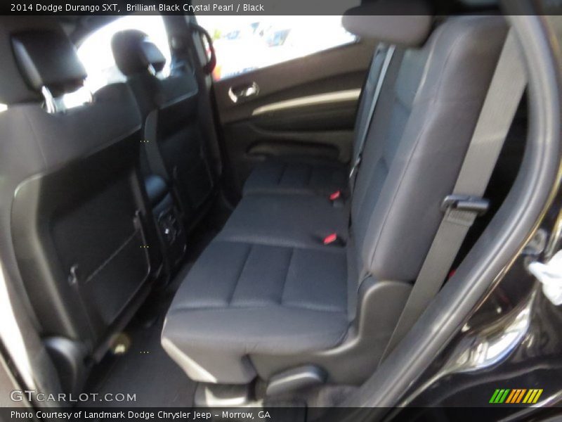 Brilliant Black Crystal Pearl / Black 2014 Dodge Durango SXT