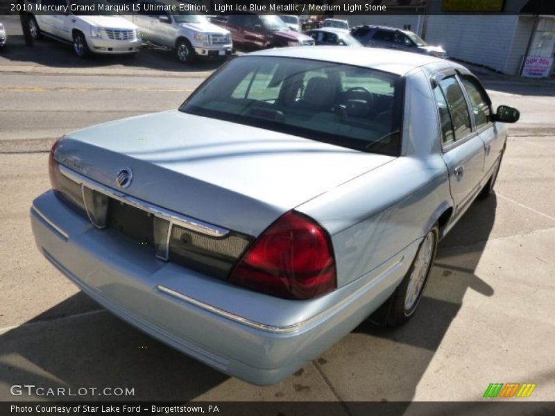 Light Ice Blue Metallic / Medium Light Stone 2010 Mercury Grand Marquis LS Ultimate Edition