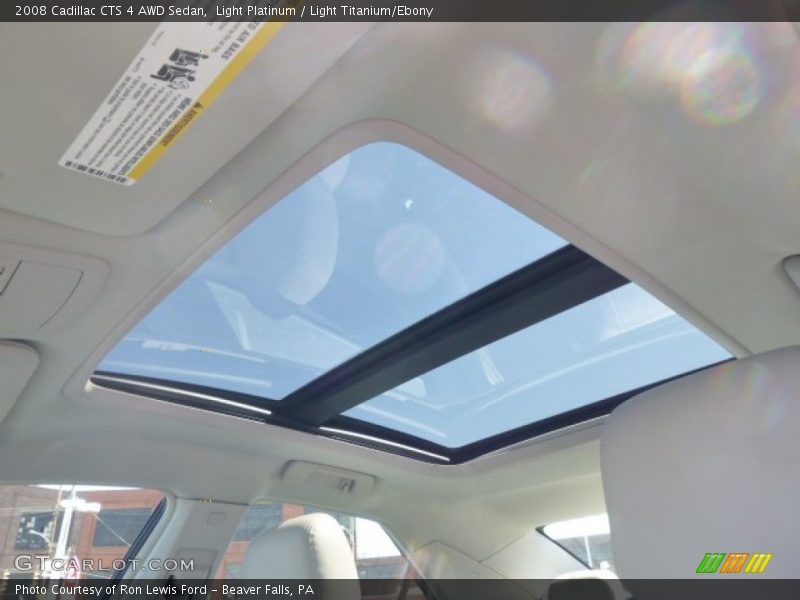 Light Platinum / Light Titanium/Ebony 2008 Cadillac CTS 4 AWD Sedan