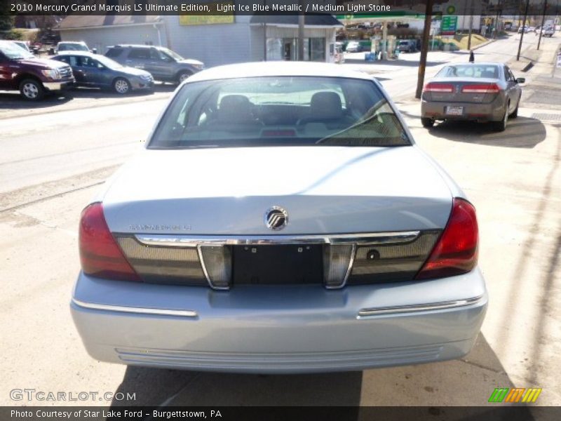 Light Ice Blue Metallic / Medium Light Stone 2010 Mercury Grand Marquis LS Ultimate Edition