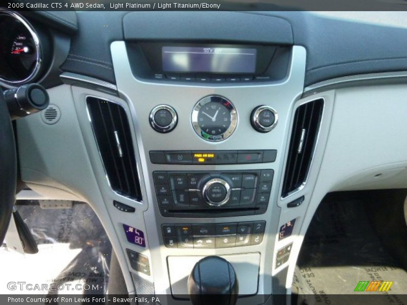 Light Platinum / Light Titanium/Ebony 2008 Cadillac CTS 4 AWD Sedan