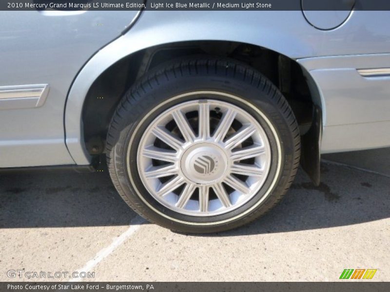 Light Ice Blue Metallic / Medium Light Stone 2010 Mercury Grand Marquis LS Ultimate Edition