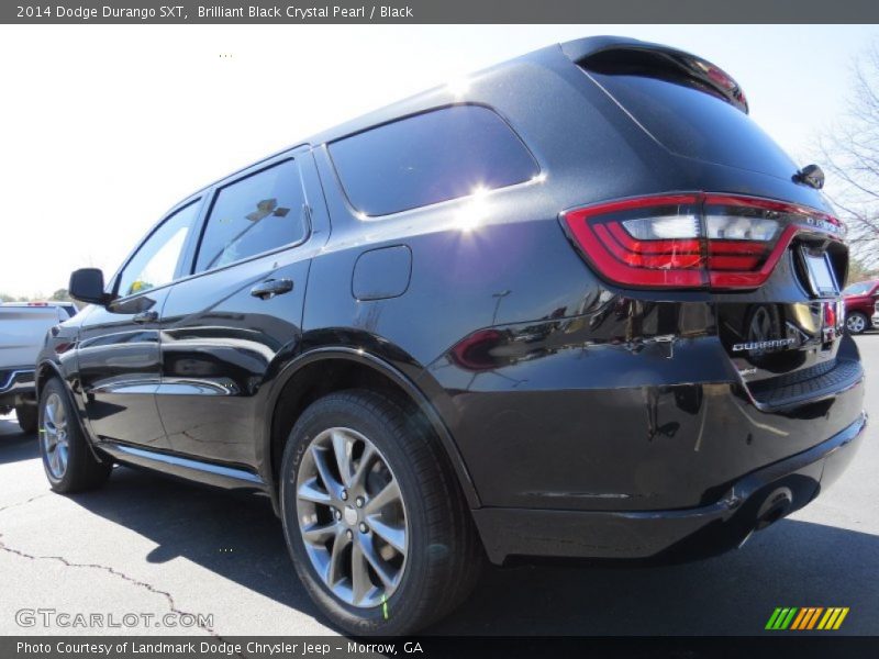 Brilliant Black Crystal Pearl / Black 2014 Dodge Durango SXT